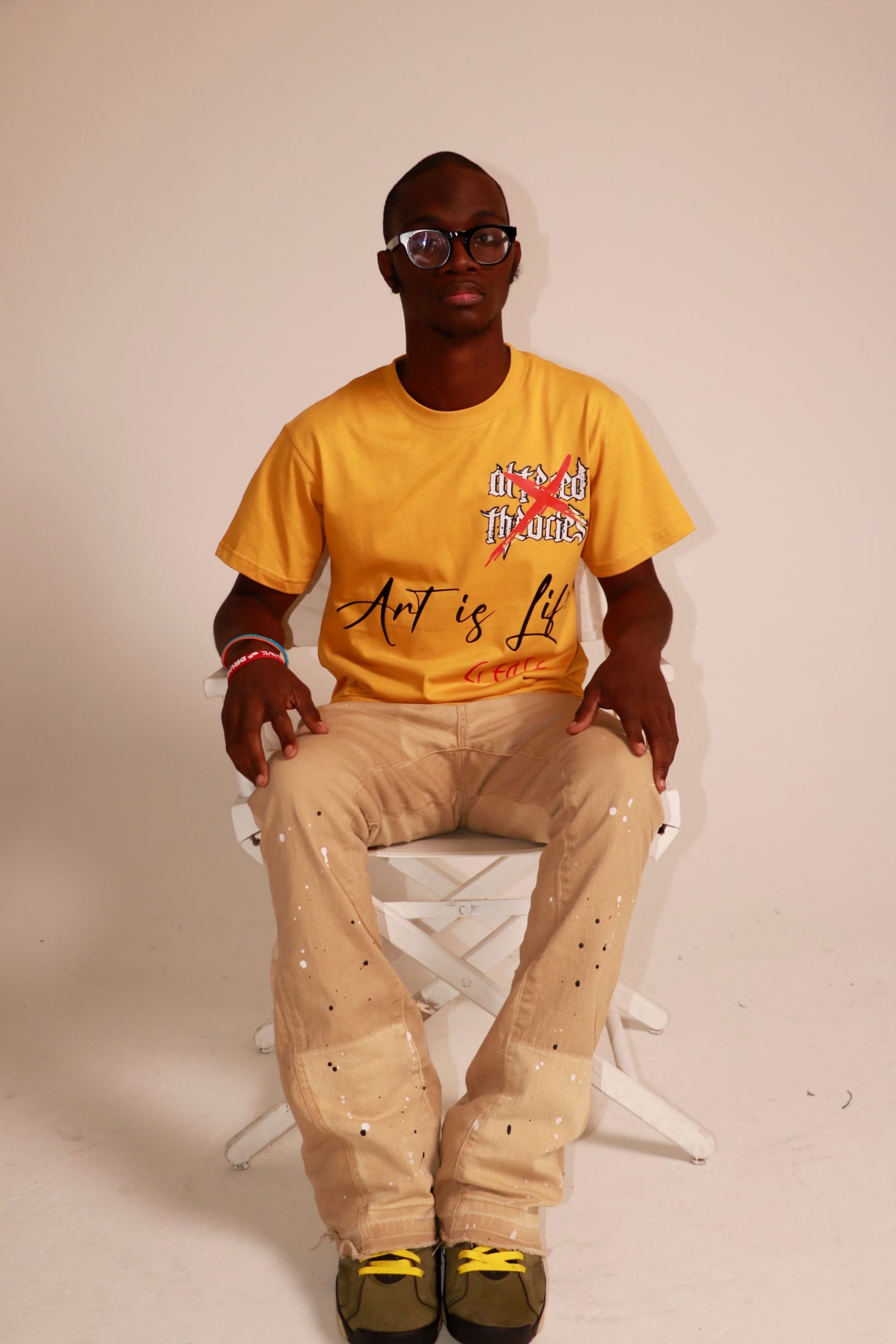 Mustard “Art is Life” Tee